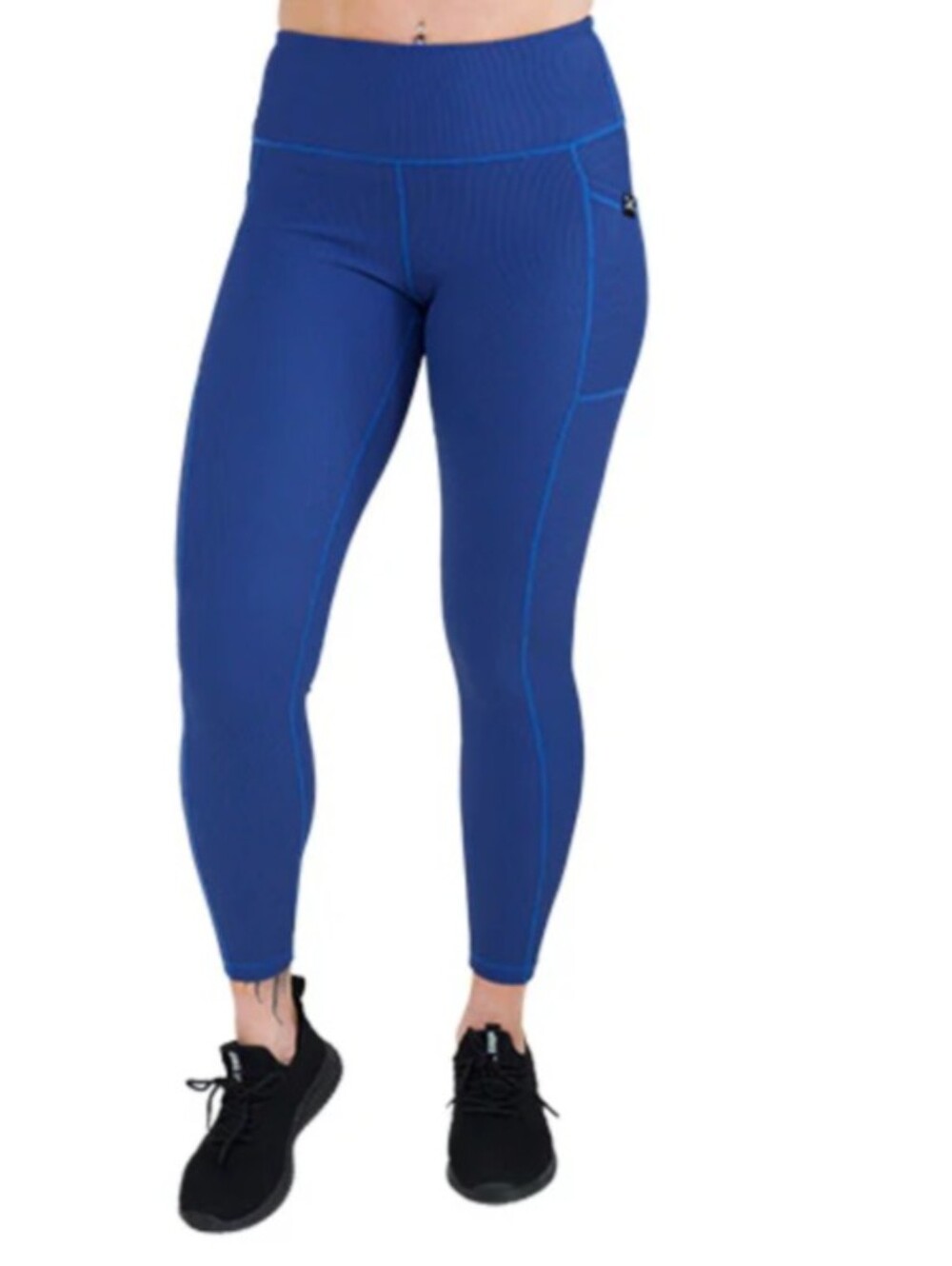 Constantly Varied Gear CVG Ribbed Leggings, Navy Sz.M